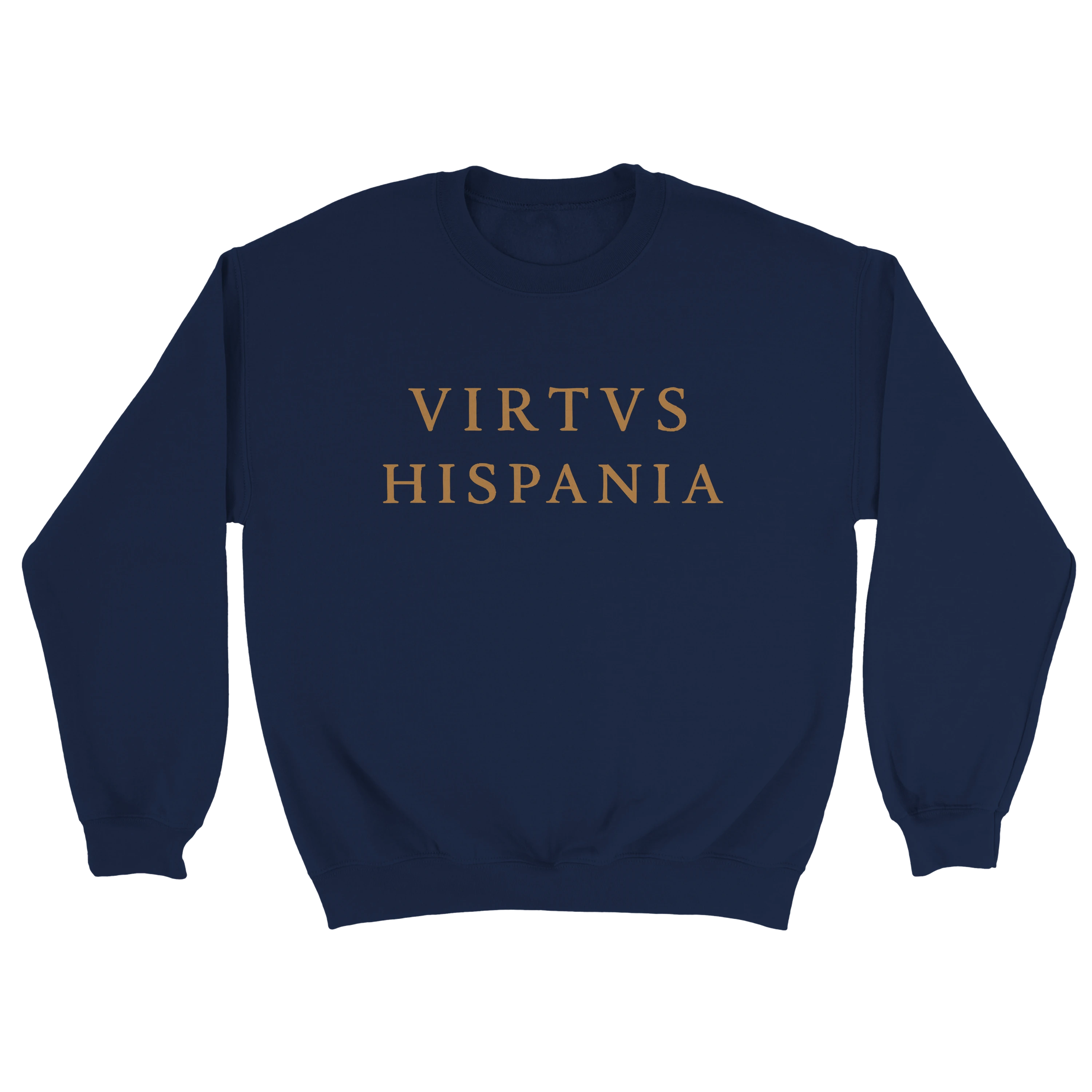 Sudadera VIRTVS HISPANIA Clássica  –  Navy & Gold