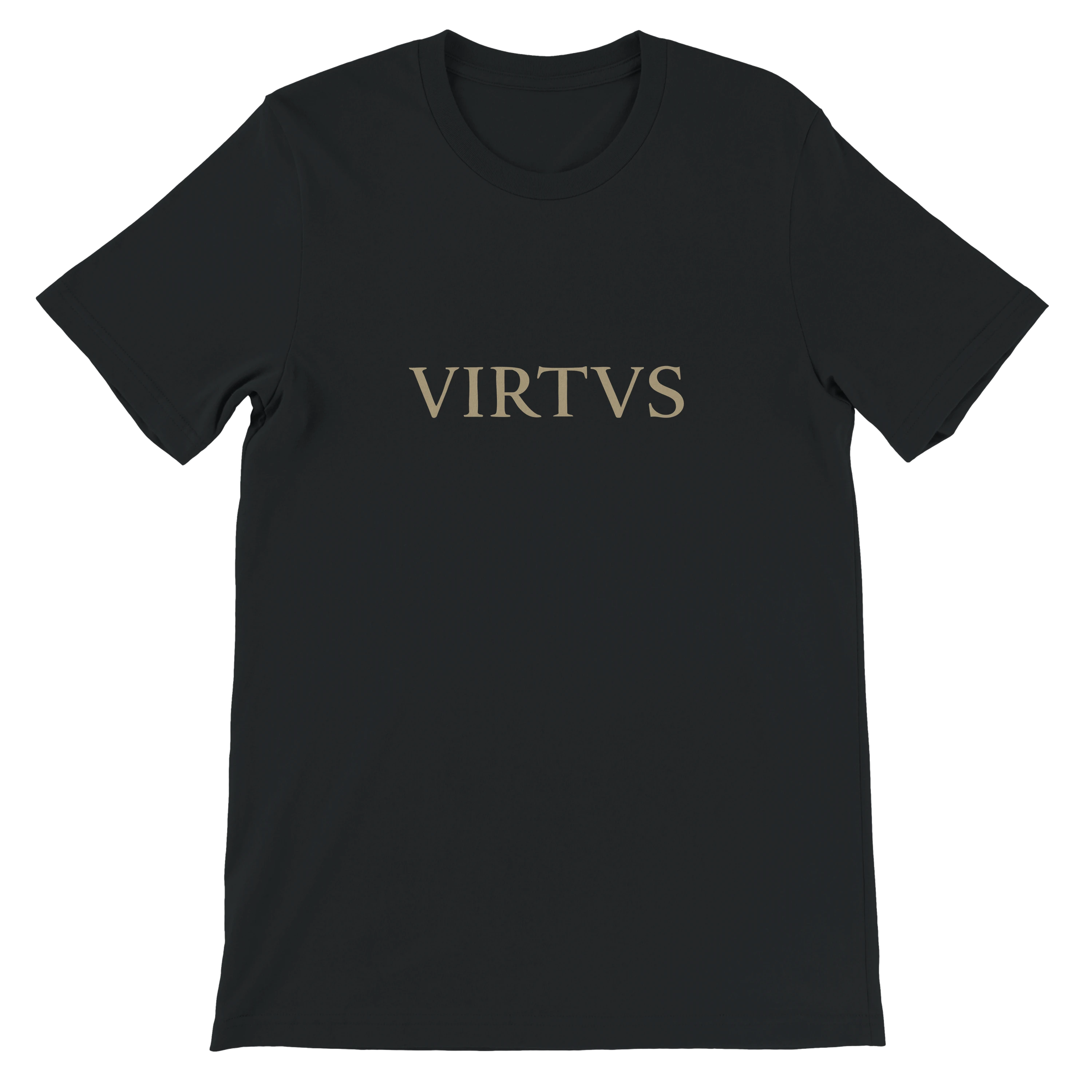 Camiseta Negra VIRTVS | Essential